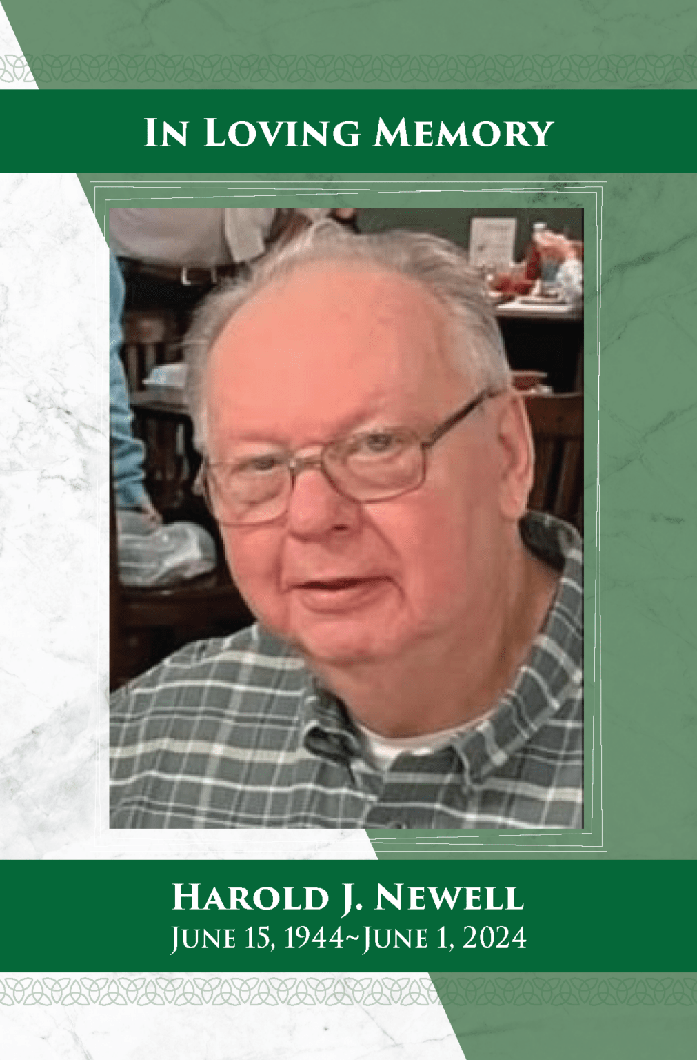 Harold J. Newell - Edward J Chomko Funeral Services